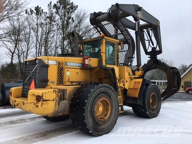 Volvo L180D log handler til ophug 輪胎式裝載機