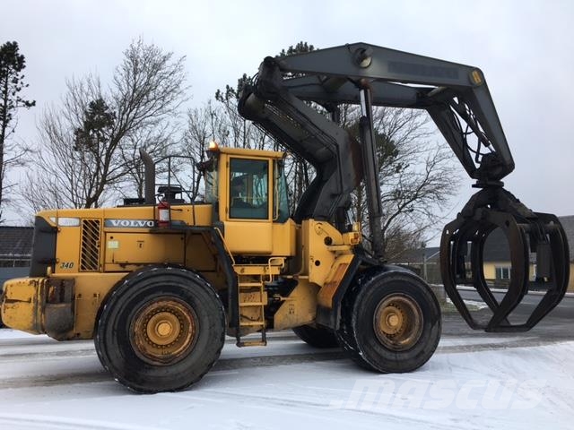 Volvo L180D log handler til ophug 輪胎式裝載機