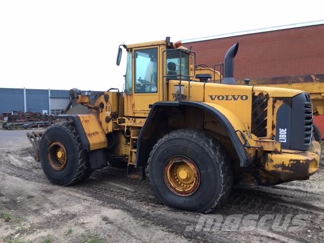 Volvo L180E til ophug Incarcator pe pneuri