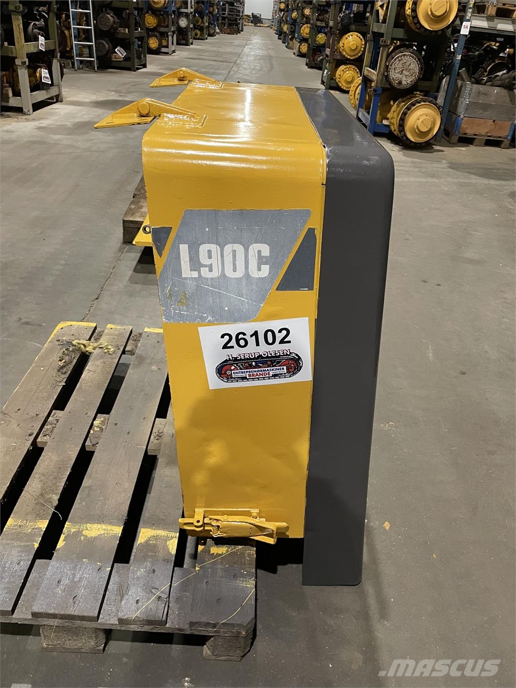 Volvo L90C kølerhjelm Diger parçalar