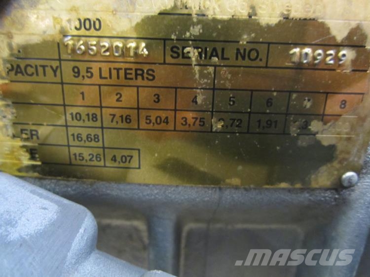 Volvo R1000 gear Transmissão
