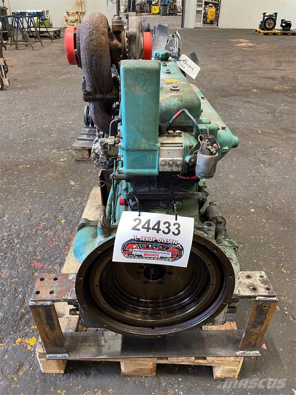 Volvo TD60A motor ex. Åkerman H9 엔진
