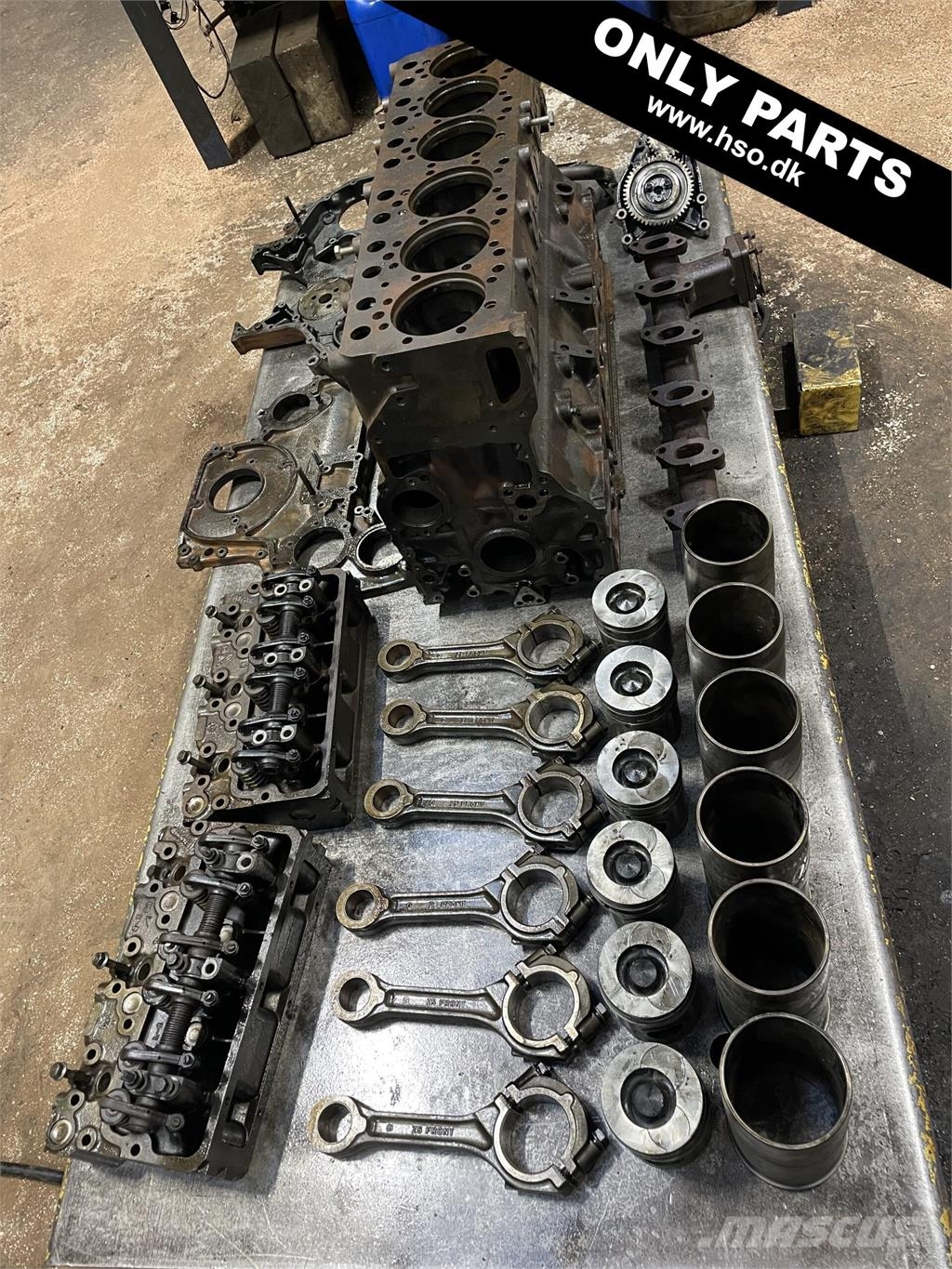 Volvo TD63KDE motor ex. Volvo L70C - KUN TIL RESERVEDELE Engines