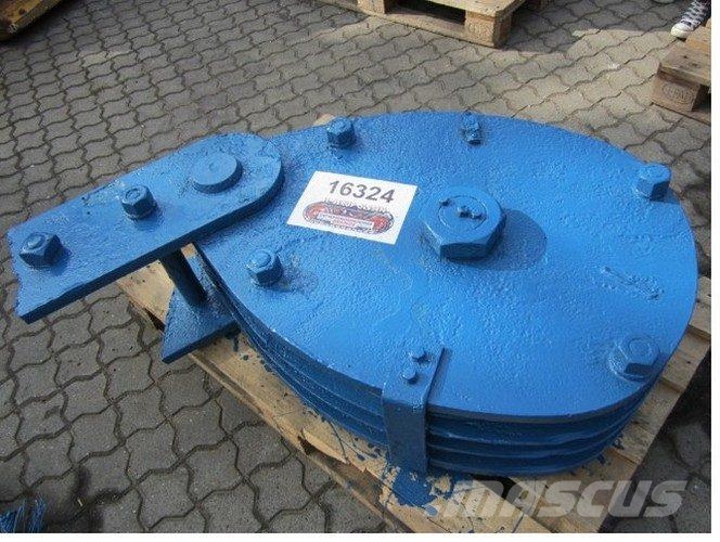 Wireblok - 3 wirehjul Crane parts and equipment