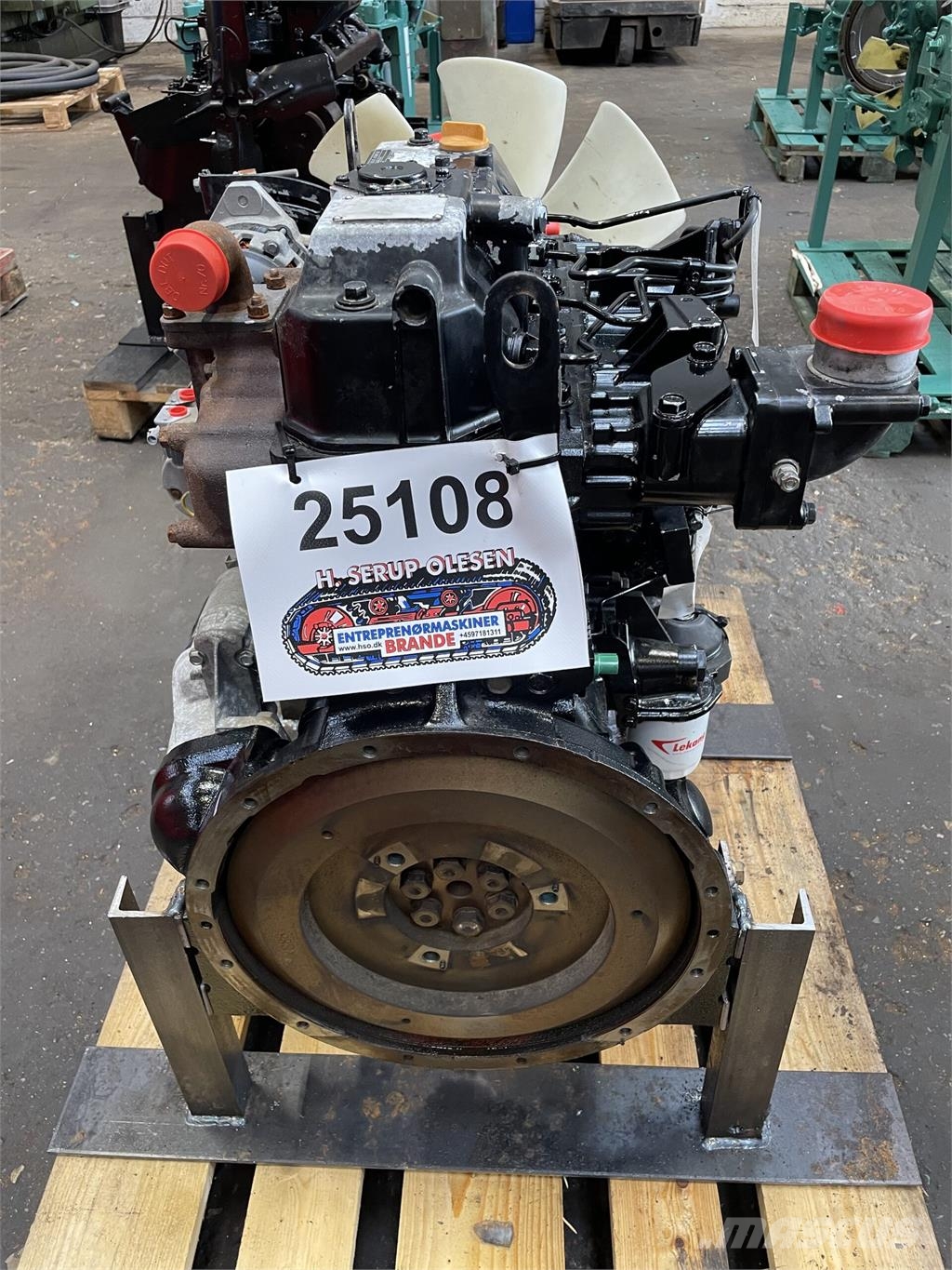 Yanmar 4TNV94L-ZWHBW motor ex. Hitachi Zaxis ZX85USB-5A, Denmark