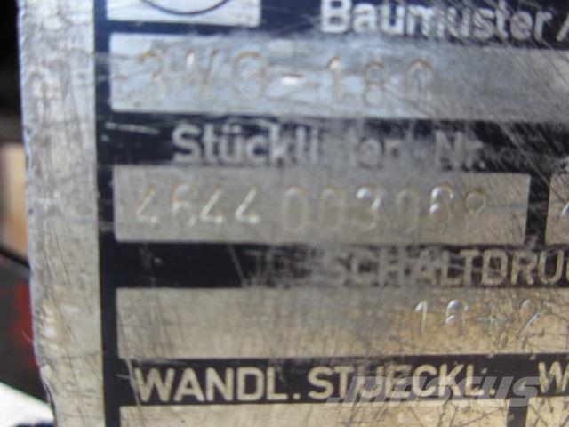 ZF 3WG-180 transmission ex. Valmet/Sisu terminal truc Przekładnie i skrzynie biegów
