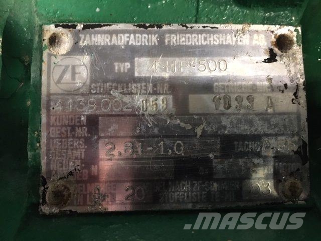 ZF 4HP-500 transmission - kun til reservedele Vaihteisto