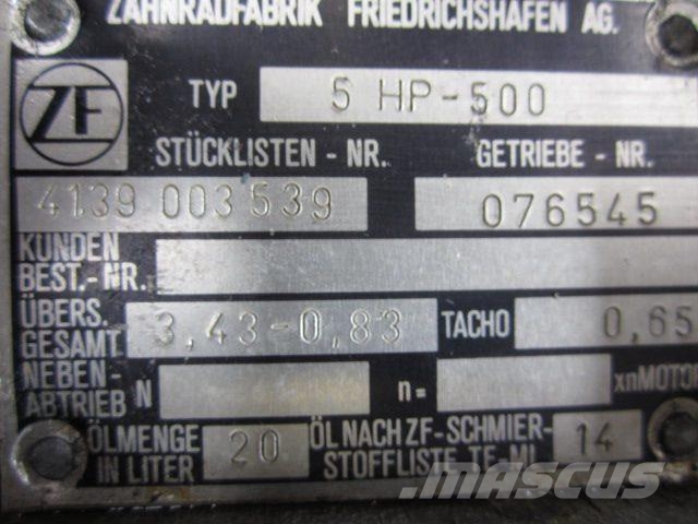 ZF 5HP 500 Transmission - defekt hus Prevodovka