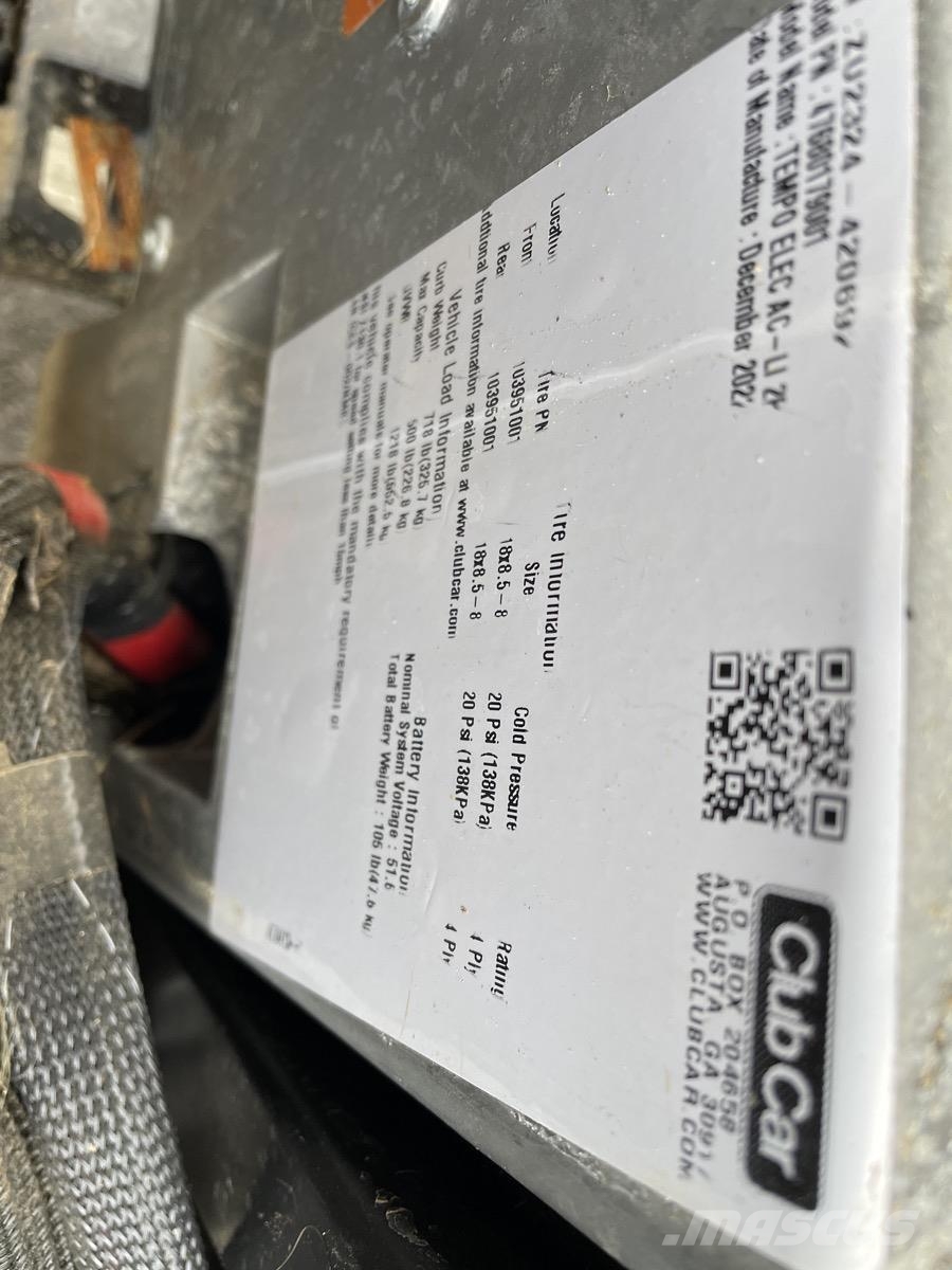 Club Car 2 seater Otros camiones