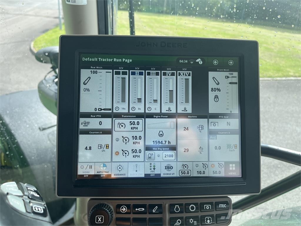 John Deere 6195R Трактори