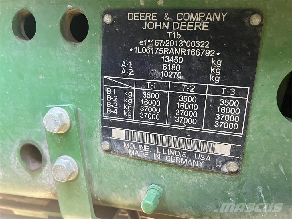 John Deere 6R 175 Tractors