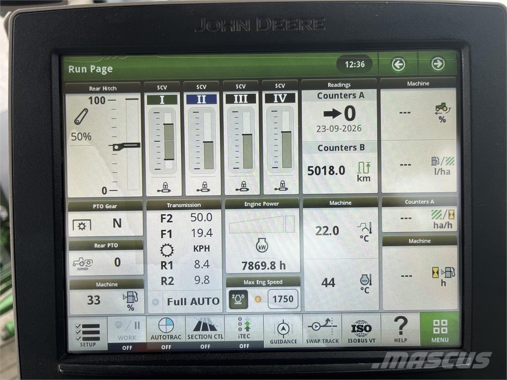 John Deere 7250R Traktorer