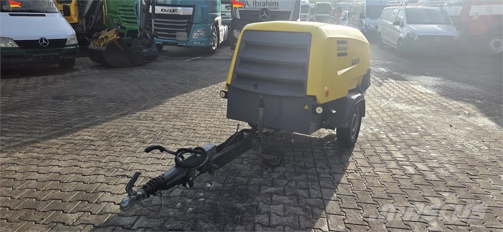 Atlas Copco XAS 68 KDG Kompressor mit Generator 12 KVA einsatz معدات البناء - غير ذلك