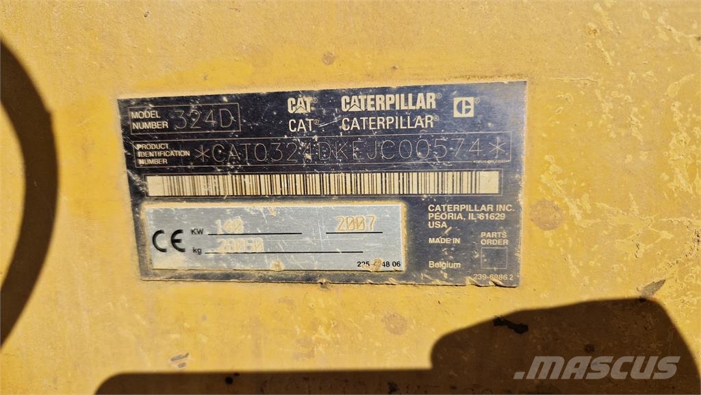 CAT 324 D Schnellwechsler Hammervorrichtung 8016h orig Верижен екскаватор