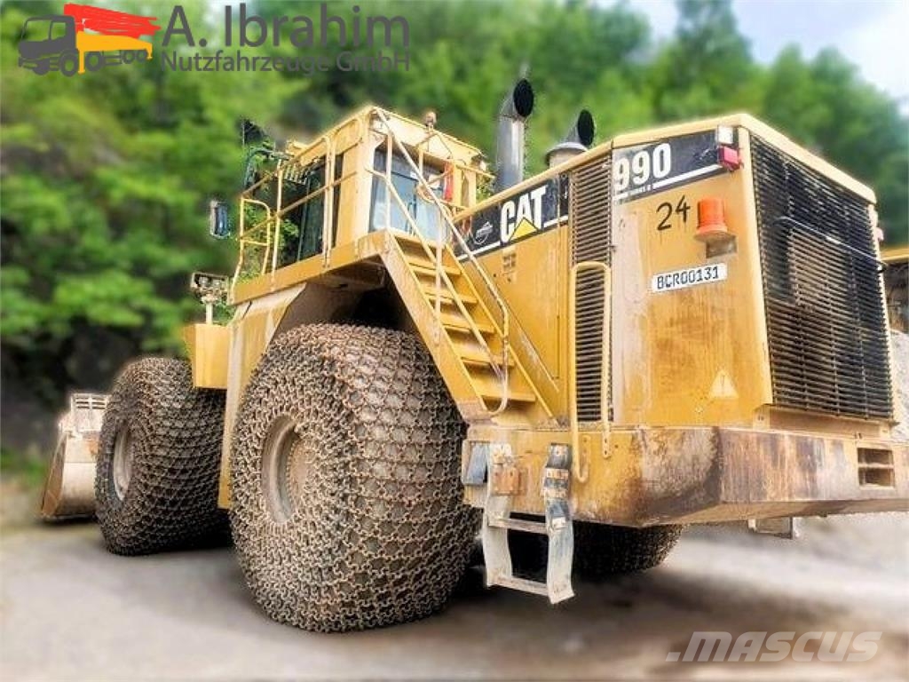 CAT 990 Zustand gut, Video vorhanden ohne Ketten!!, fe Hjullastare