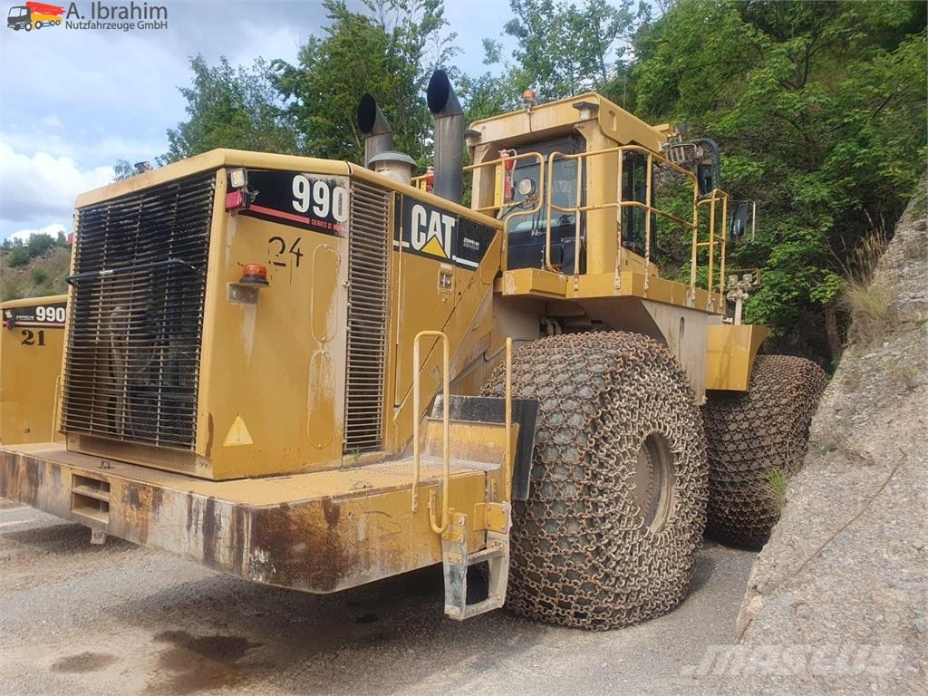 CAT 990 Zustand gut, Video vorhanden ohne Ketten!!, fe Hjullastare