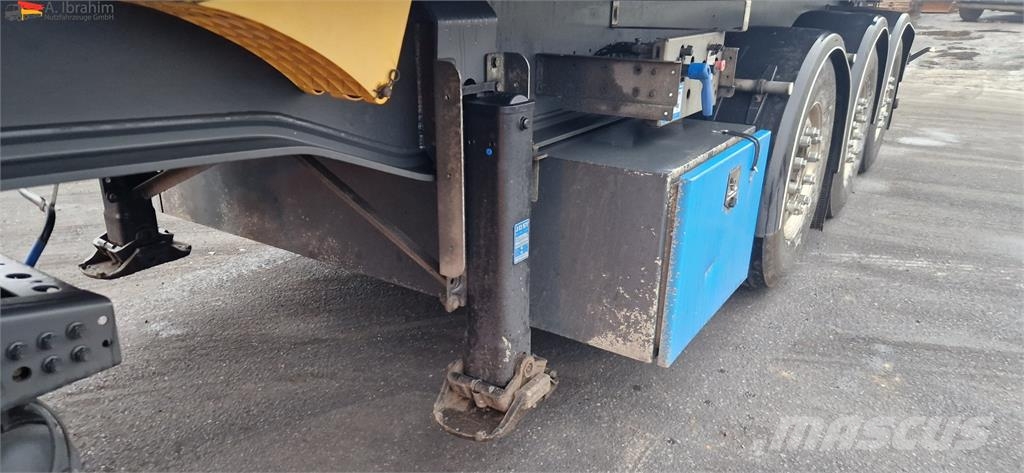 H&W 55 cbm Kippmulde, Topzustand Liftachse Kiper poluprikolice