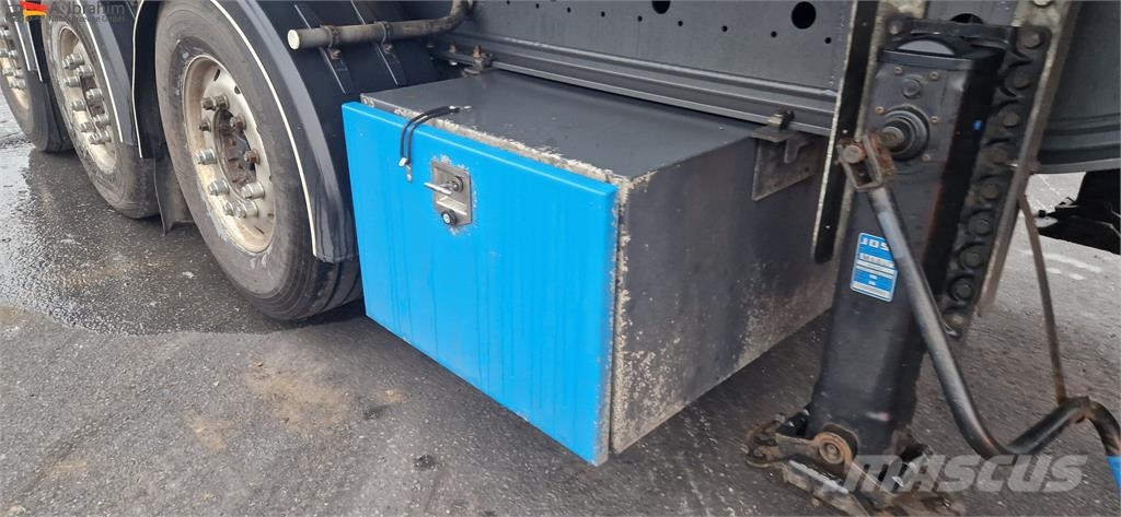 H&W 55 cbm Kippmulde, Topzustand Liftachse Kiper poluprikolice