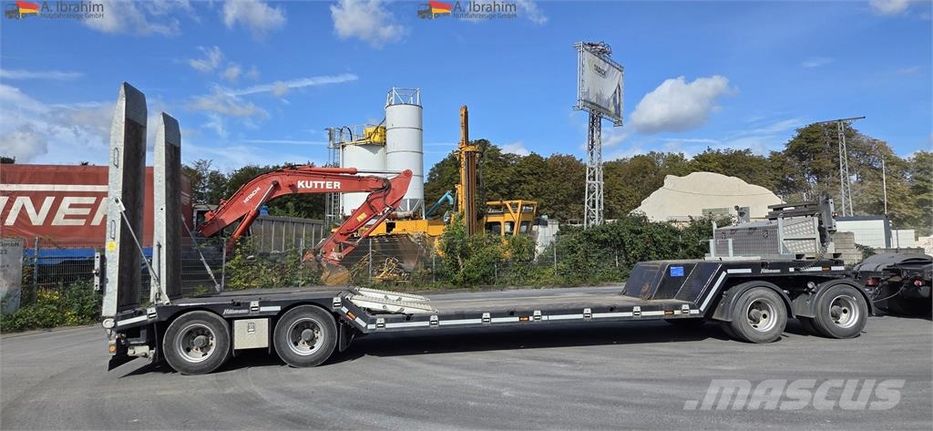 Hiebenthal 4-achs Tieflader verbreiterbar | 9,80 m lang 40 50 Нискотоварачи