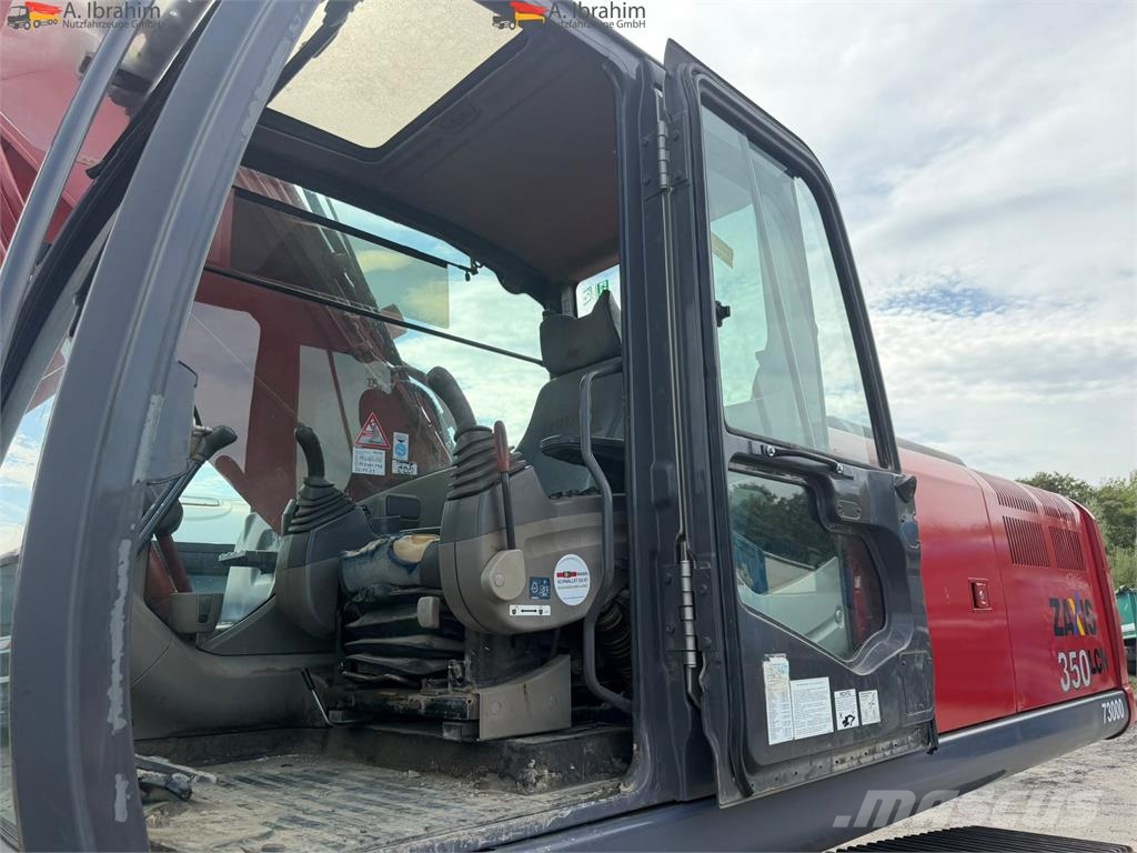 Hitachi ZX350 LCN-3 Klima Schnellwechsler Kamera 4xLöffel Raupenbagger