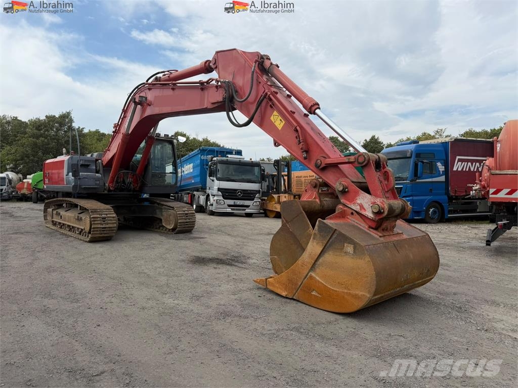 Hitachi ZX350 LCN-3 Klima Schnellwechsler Kamera 4xLöffel Raupenbagger