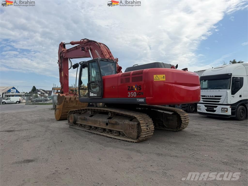 Hitachi ZX350 LCN-3 Klima Schnellwechsler Kamera 4xLöffel Raupenbagger