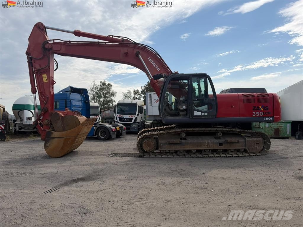 Hitachi ZX350 LCN-3 Klima Schnellwechsler Kamera 4xLöffel Raupenbagger