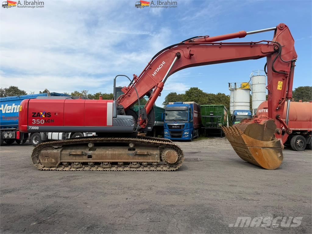 Hitachi ZX350 LCN-3 Klima Schnellwechsler Kamera 4xLöffel Raupenbagger