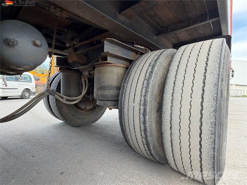 Huttner SAR-34/2L gelenkt BPW Achsen auch als Komplettzug Semirremolque de transporte de madera