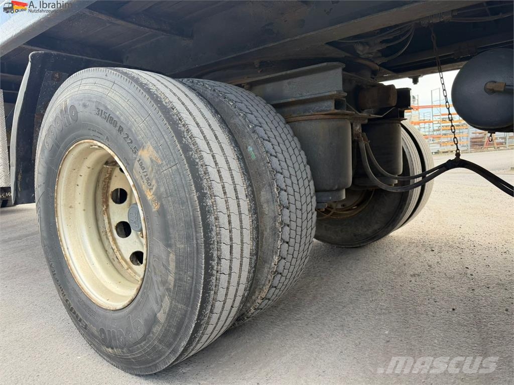 Huttner SAR-34/2L gelenkt BPW Achsen auch als Komplettzug Semirremolque de transporte de madera