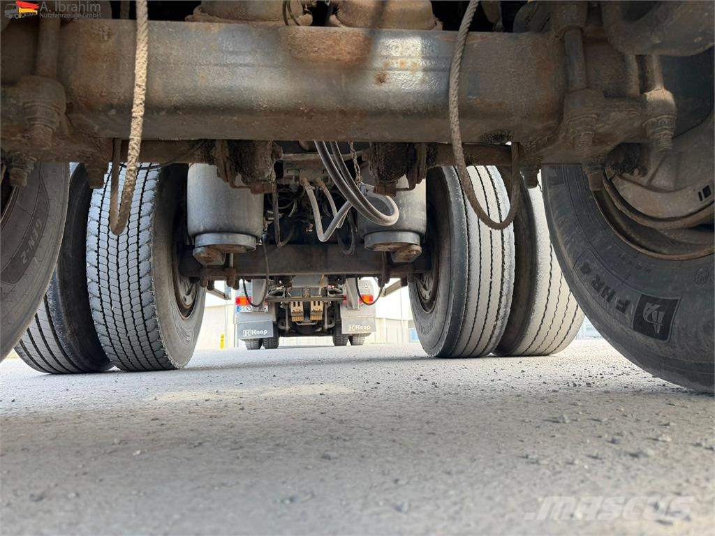 Huttner SAR-34/2L gelenkt BPW Achsen auch als Komplettzug Semirremolque de transporte de madera