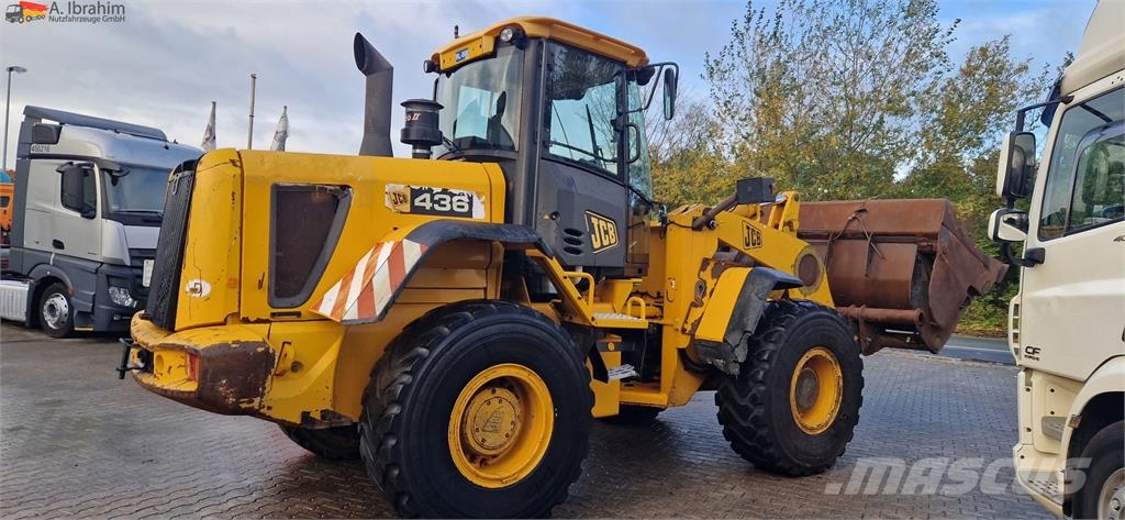 JCB 436Z Hochkippschaufel Wandler neu, Ölpumpe neu Hjullastare
