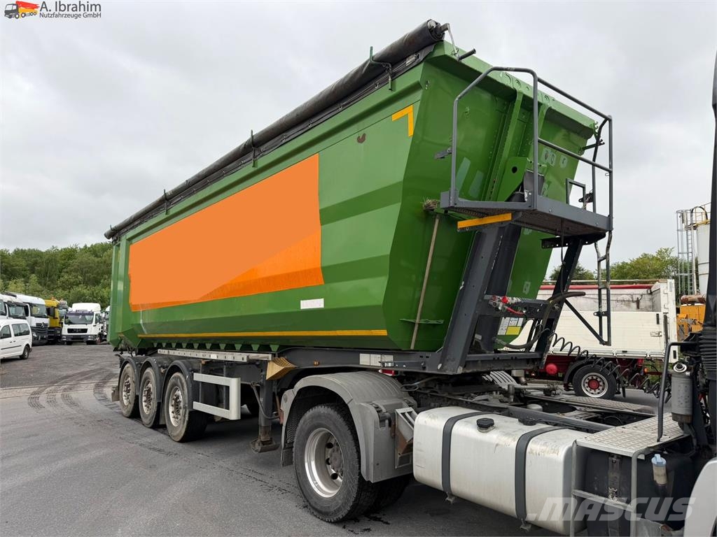 Kempf SKM 35/3 50 cbm, Getreideschieber COC Papier vorha Kippladerauflieger
