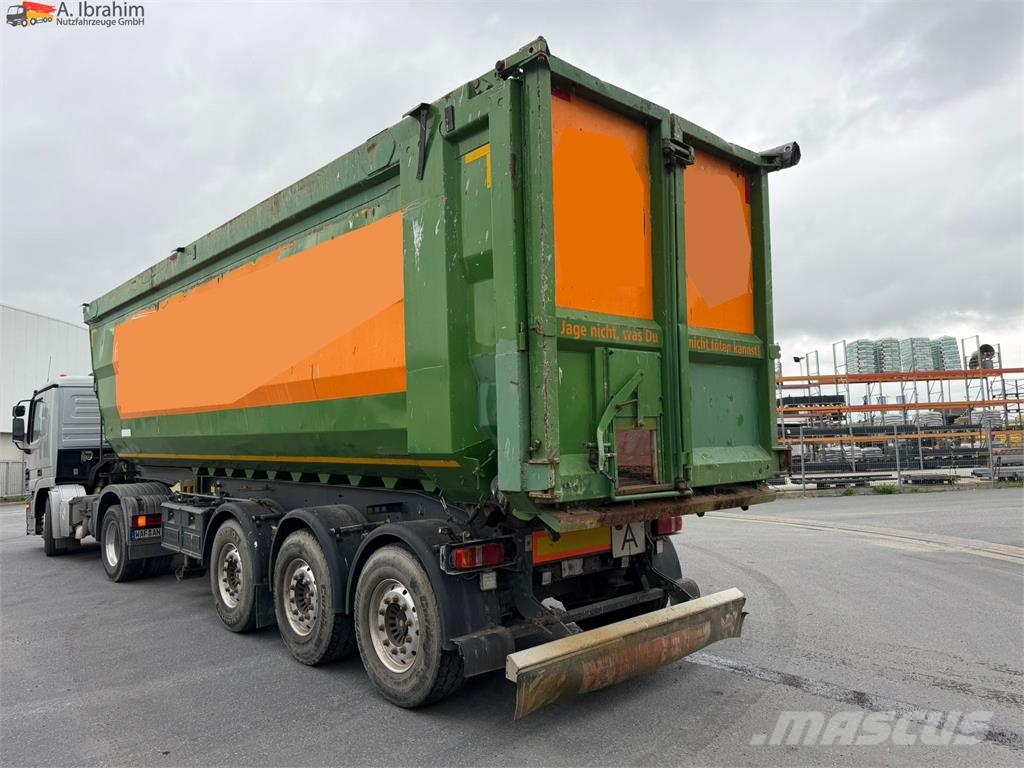 Kempf SKM 35/3 50 cbm, Getreideschieber COC Papier vorha Kippladerauflieger