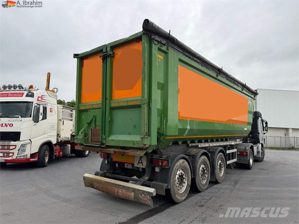 Kempf SKM 35/3 50 cbm, Getreideschieber COC Papier vorha Kippladerauflieger