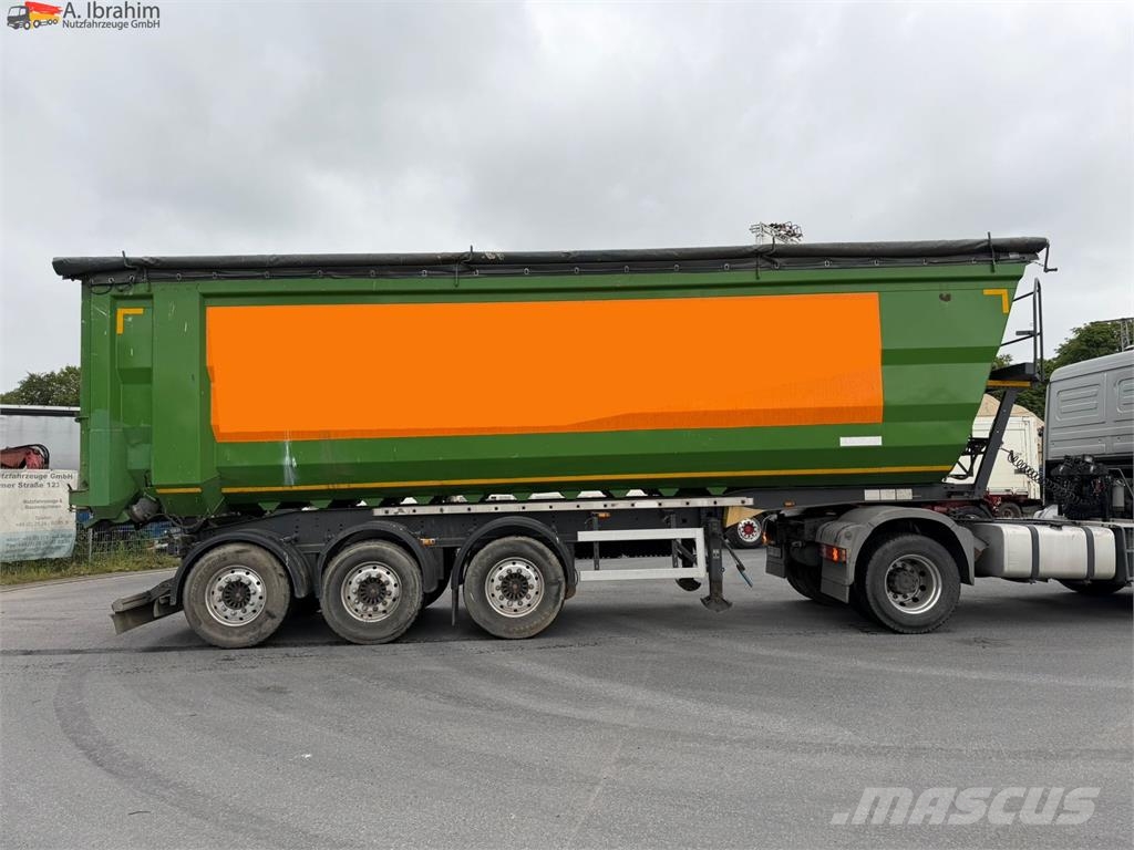 Kempf SKM 35/3 50 cbm, Getreideschieber COC Papier vorha Kippladerauflieger