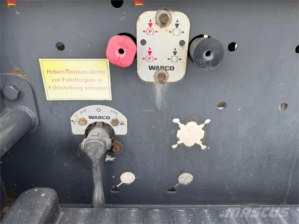Kempf SKM 35/3 50 cbm Stahlmulde Liftachse Scheibenbrems Kippladerauflieger