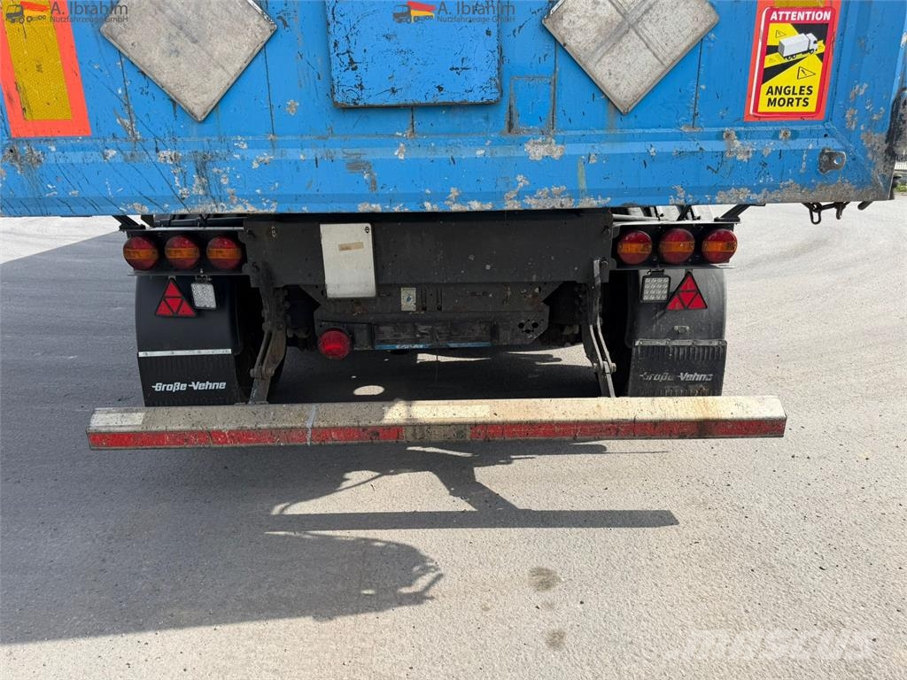 Kempf SKM 35/3 50 cbm Stahlmulde Liftachse Scheibenbrems Kippladerauflieger
