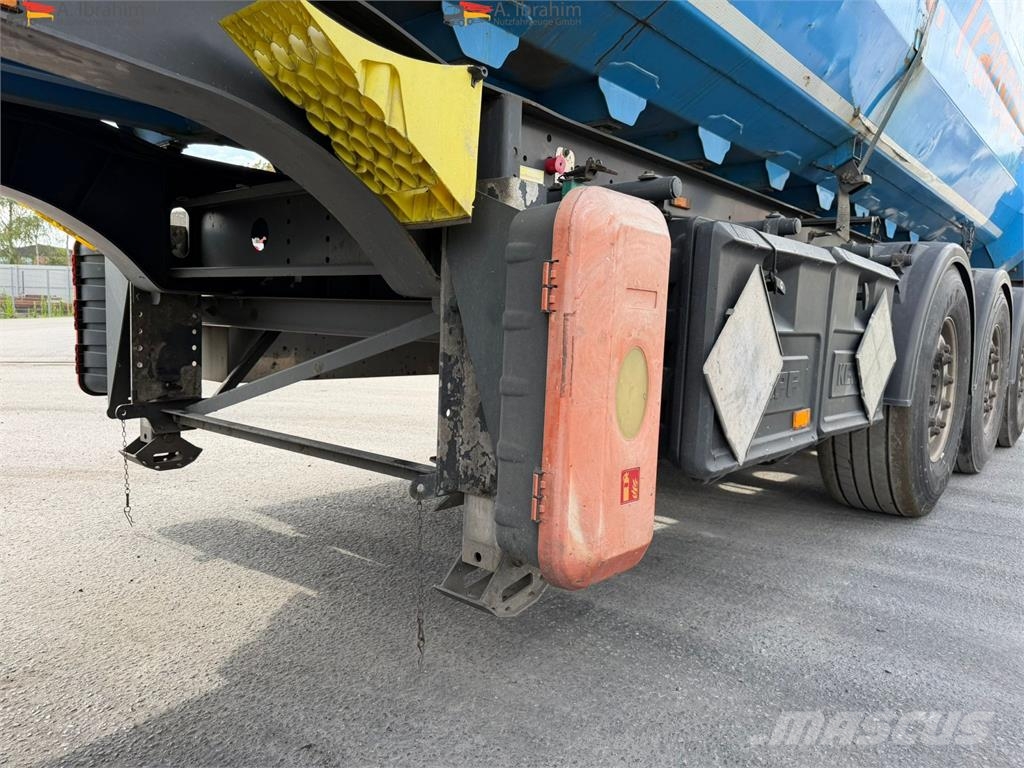 Kempf SKM 35/3 50 cbm Stahlmulde Liftachse Scheibenbrems Kippladerauflieger