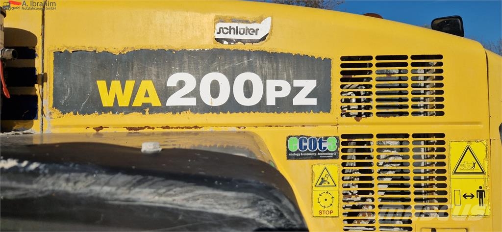Komatsu WA 200 technische Wartung beim Komatsu Service Ładowarki kołowe