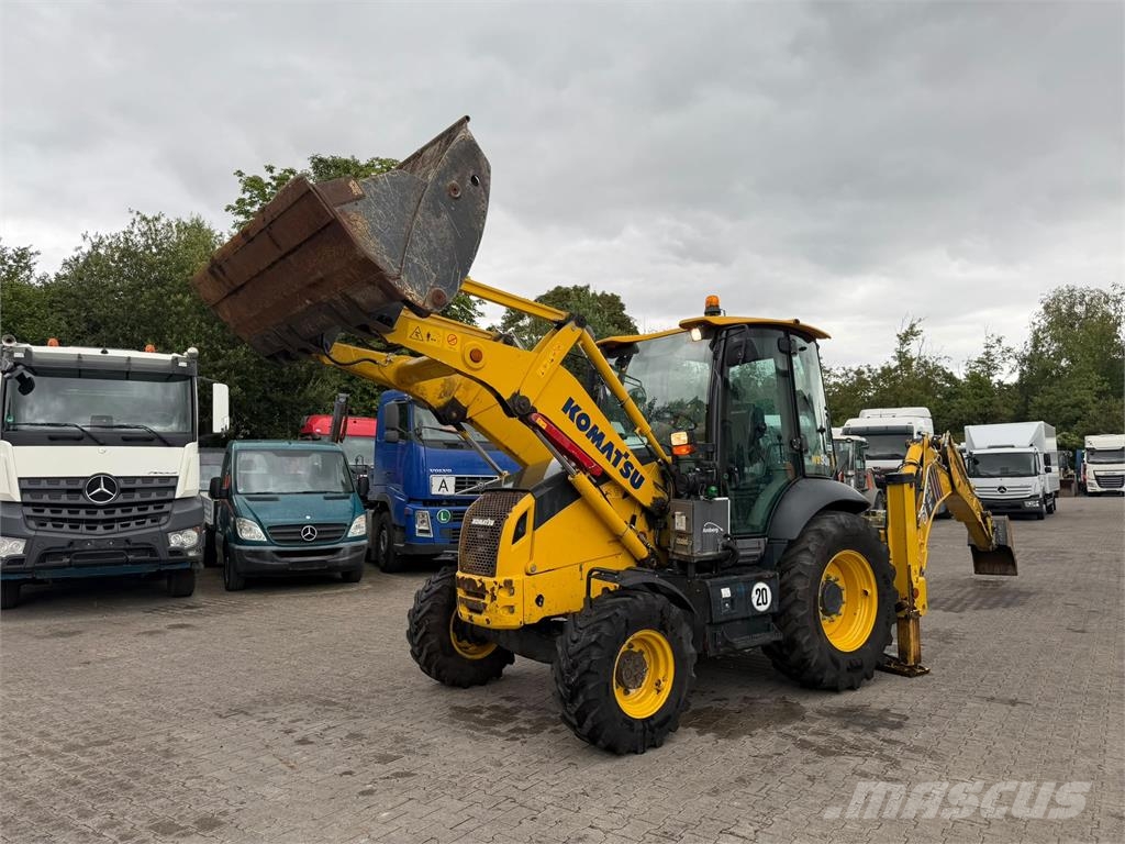 Komatsu WB 93R 4CX Plus Klima Partikelfilter Klappschaufel Otros