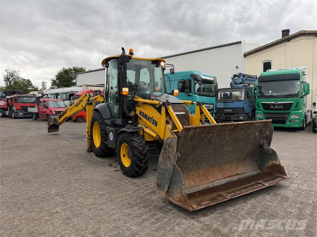 Komatsu WB 93R 4CX Plus Klima Partikelfilter Klappschaufel Otros