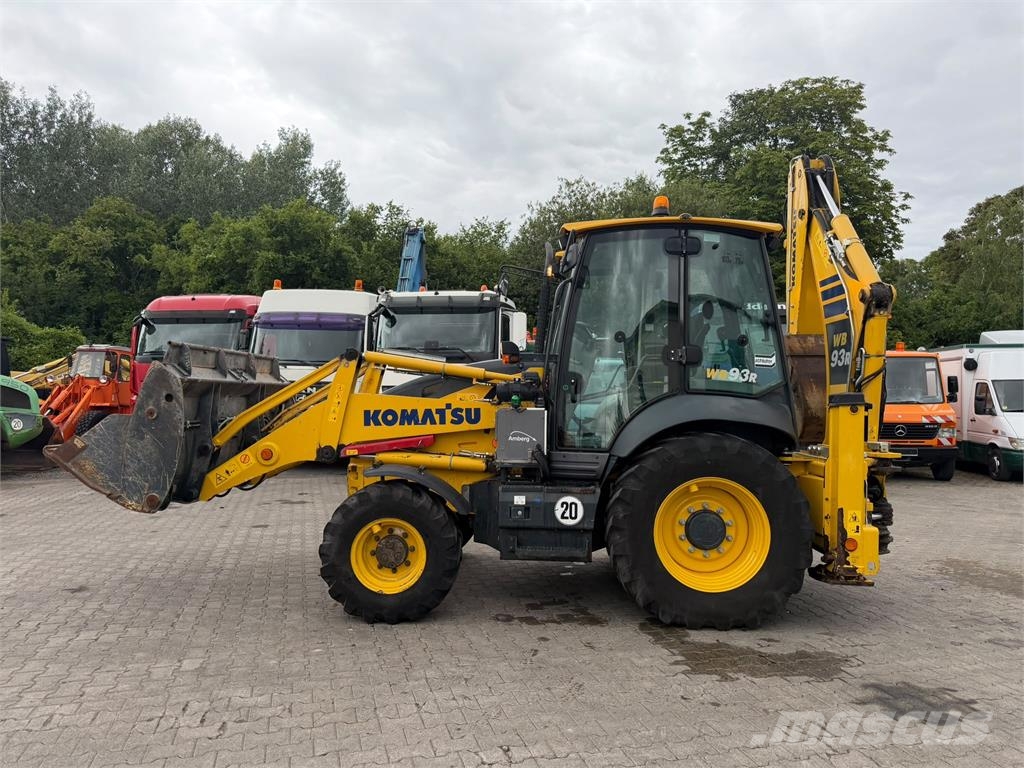 Komatsu WB 93R 4CX Plus Klima Partikelfilter Klappschaufel Otros