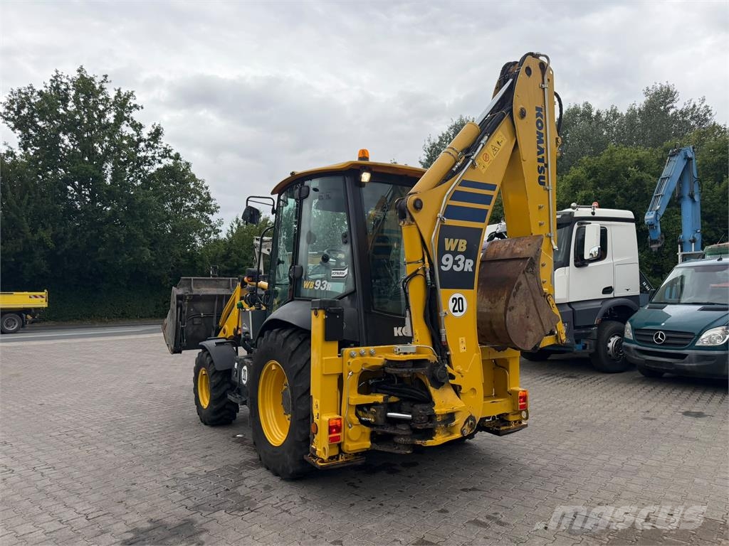 Komatsu WB 93R 4CX Plus Klima Partikelfilter Klappschaufel Otros