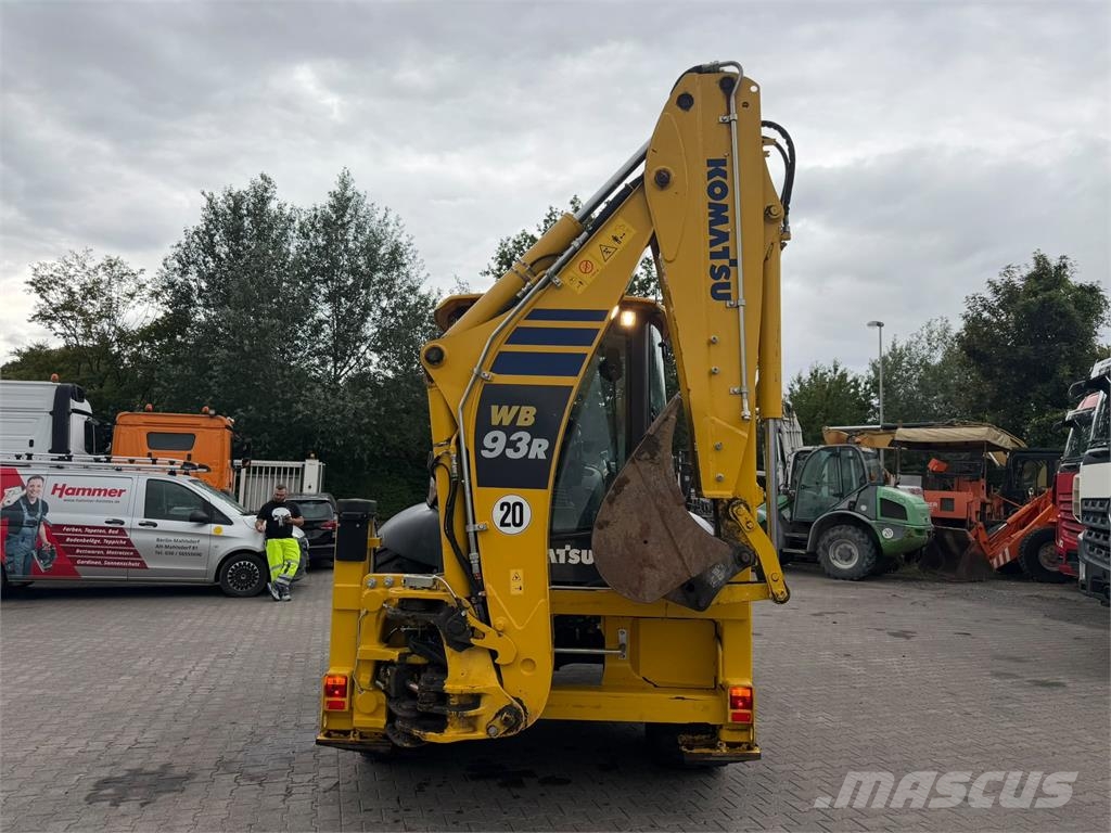 Komatsu WB 93R 4CX Plus Klima Partikelfilter Klappschaufel Otros