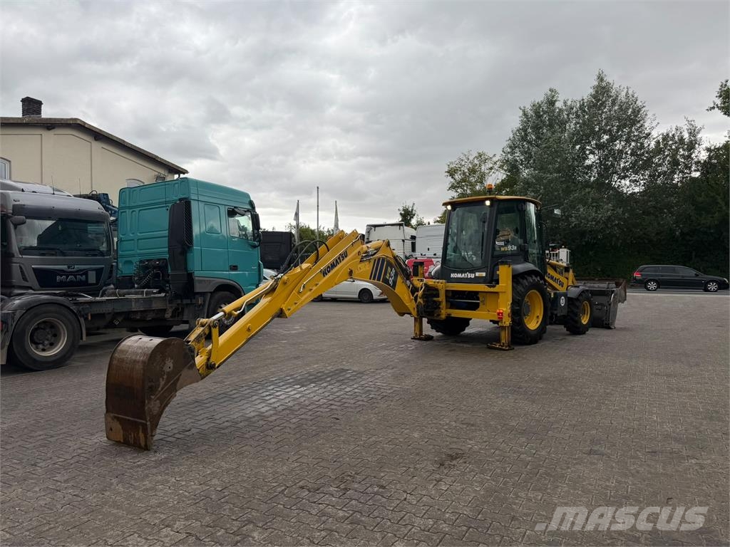Komatsu WB 93R 4CX Plus Klima Partikelfilter Klappschaufel Otros