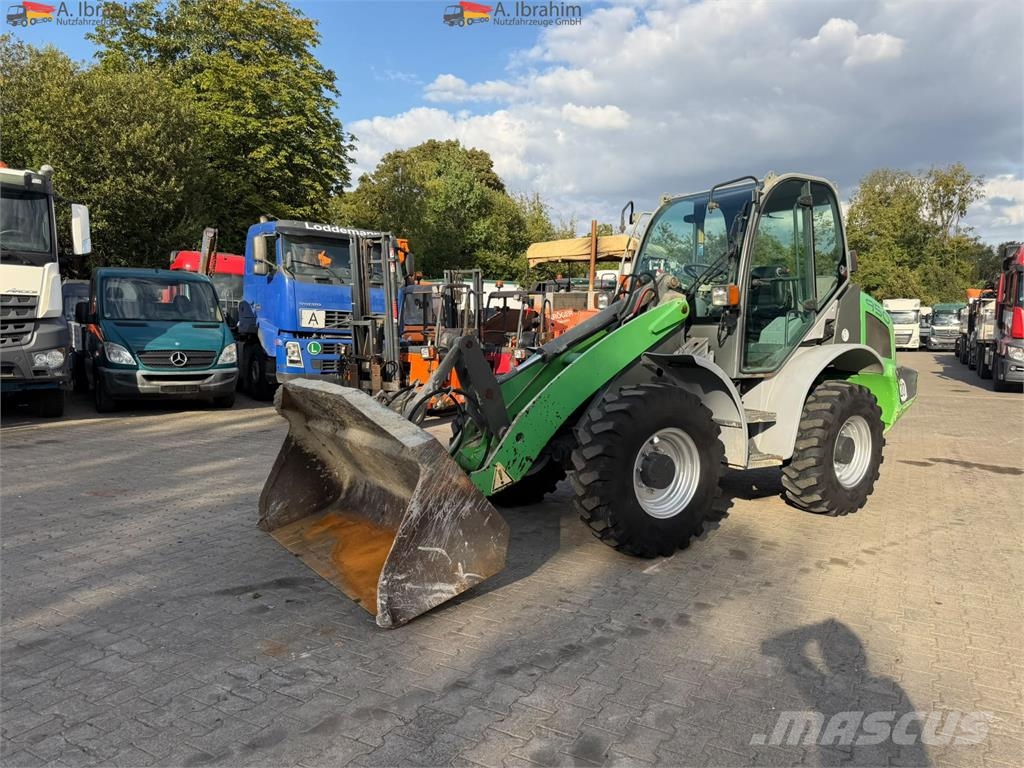 Kramer 950 Allrad Schnellwechsler Gabel Schaufel 휠로우더