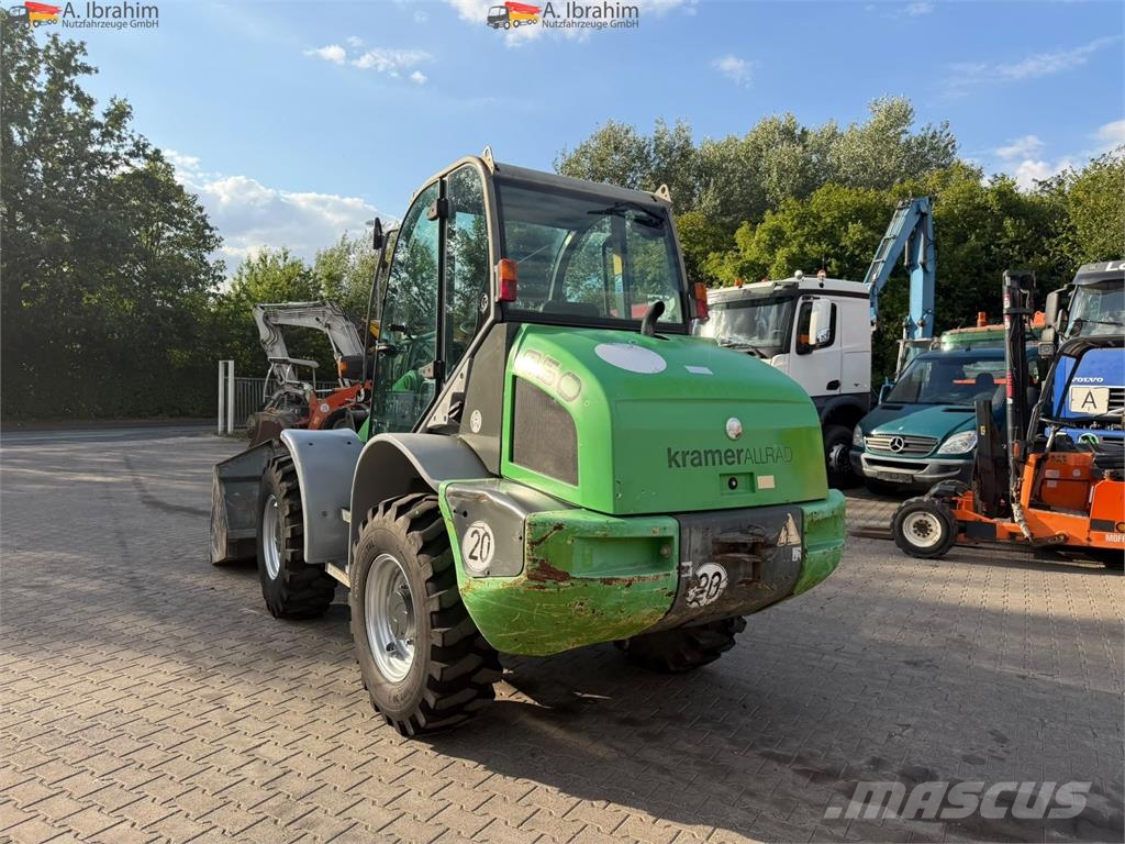 Kramer 950 Allrad Schnellwechsler Gabel Schaufel 휠로우더