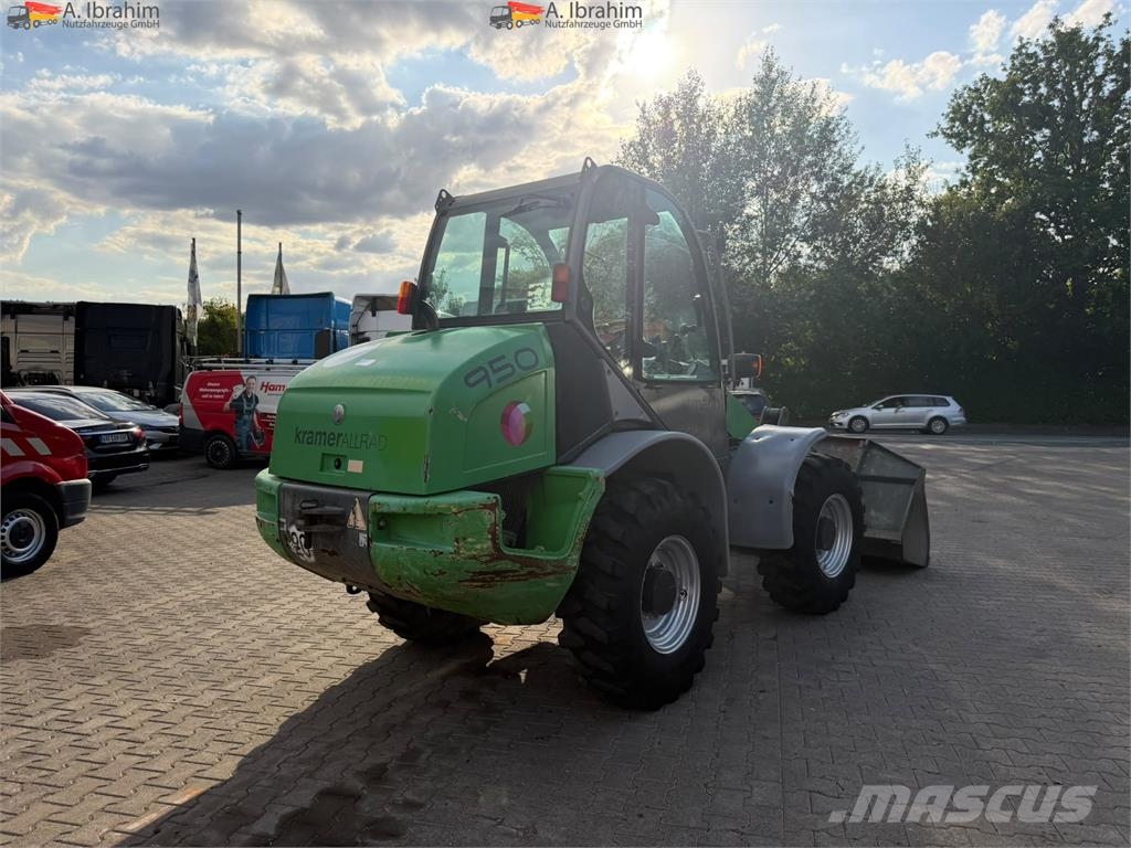 Kramer 950 Allrad Schnellwechsler Gabel Schaufel 휠로우더