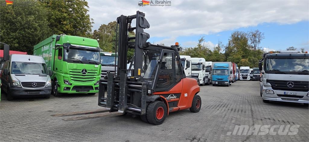 Linde H80D Gabelverstellung-Seitenschieber Kabine UVV05  Viličari - ostalo